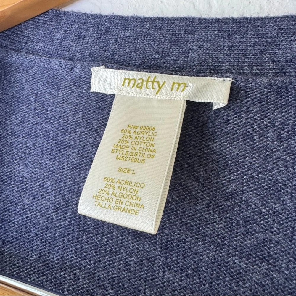 Duster Cardigan Knitwear Sweater Matty M